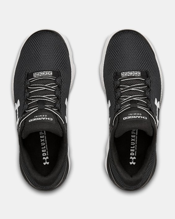 Women's UA Charged Gemini 2020 Running Shoes, Black, pdpMainDesktop image number 2